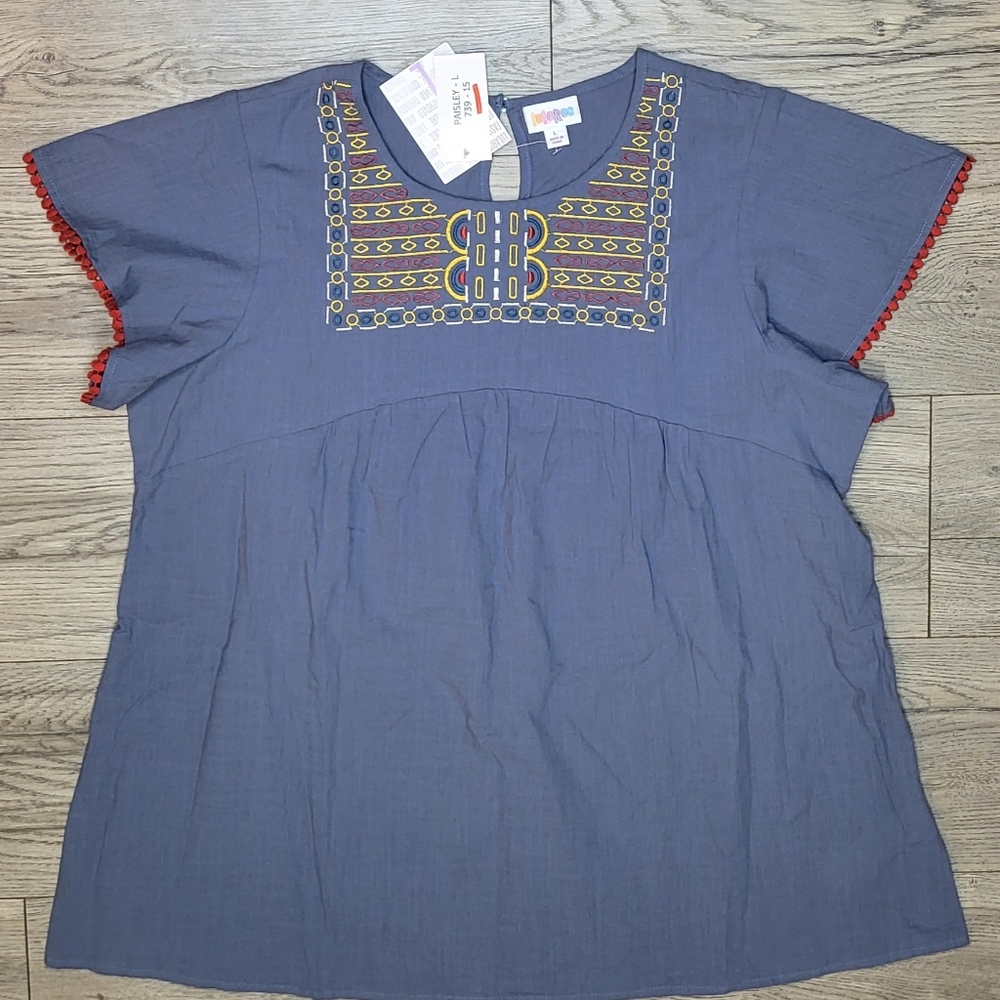LulaRoe Paisley Top